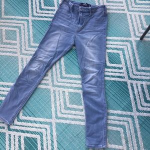 Hollister light wash jean legging